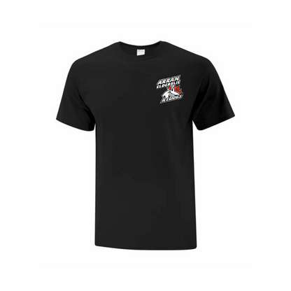 Left Chest Logo Cotton T-Shirt - Arran Elderslie Icedogs