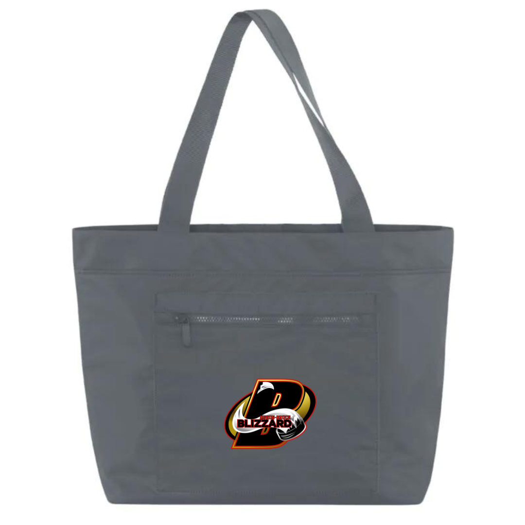 Carryall Large Tote Bag - Huron Bruce Blizzard