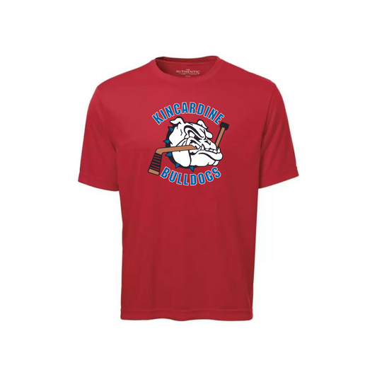 Polyester Full Chest T-Shirt - Kincardine Bulldogs