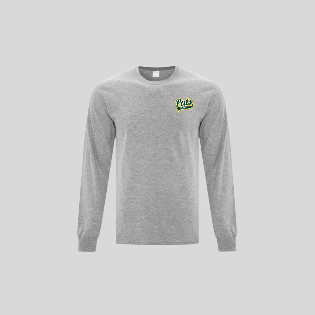 Adult Cotton Long Sleeve - Mount Forest Patriots