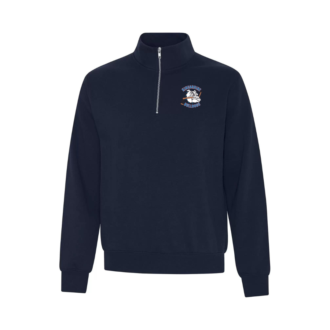 1/4 Zip Sweater - Kincardine Bulldogs