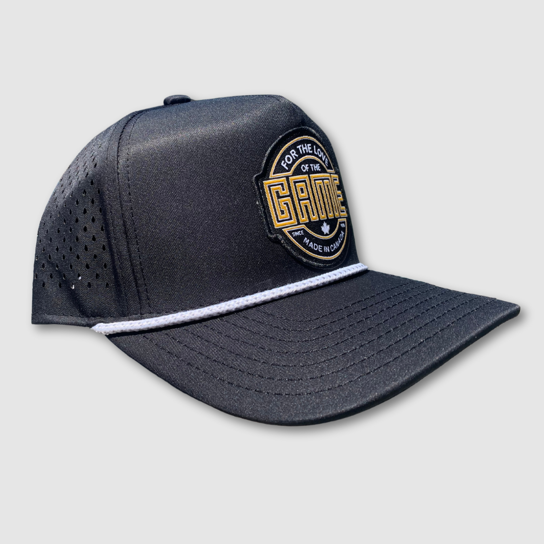 Mesh Snapback with String