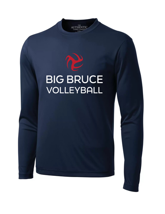 Polyester Long Sleeve - Big Bruce Volleyball