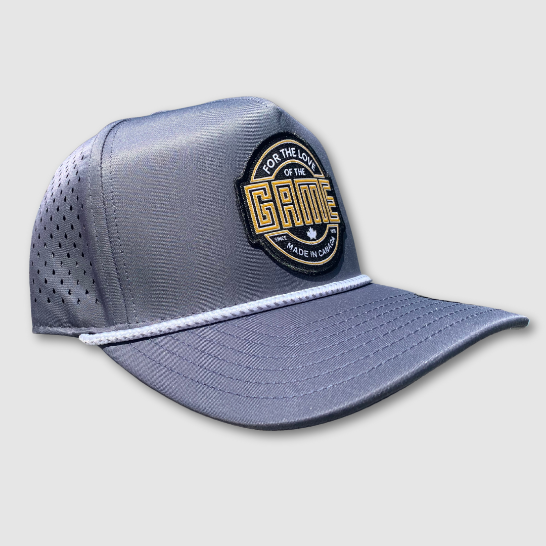 Mesh Snapback with String