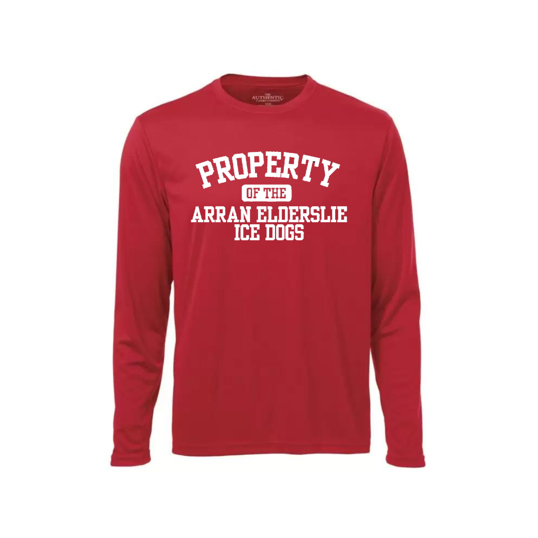 Property of Graphic Longsleeve - Arran Elderslie Ice Dogs