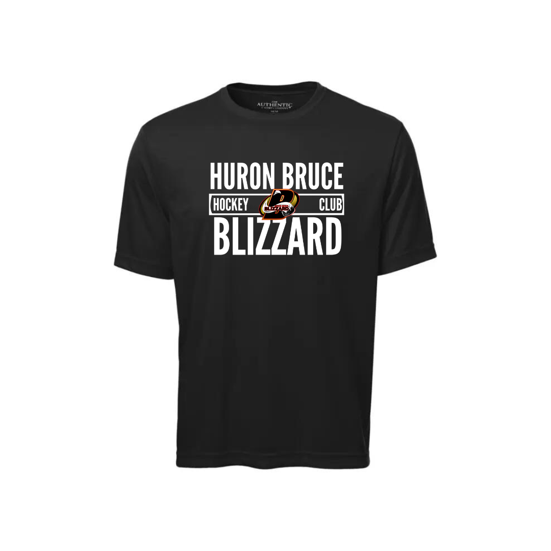 Hockey Club Graphic T Shirt - Huron Bruce Blizzards