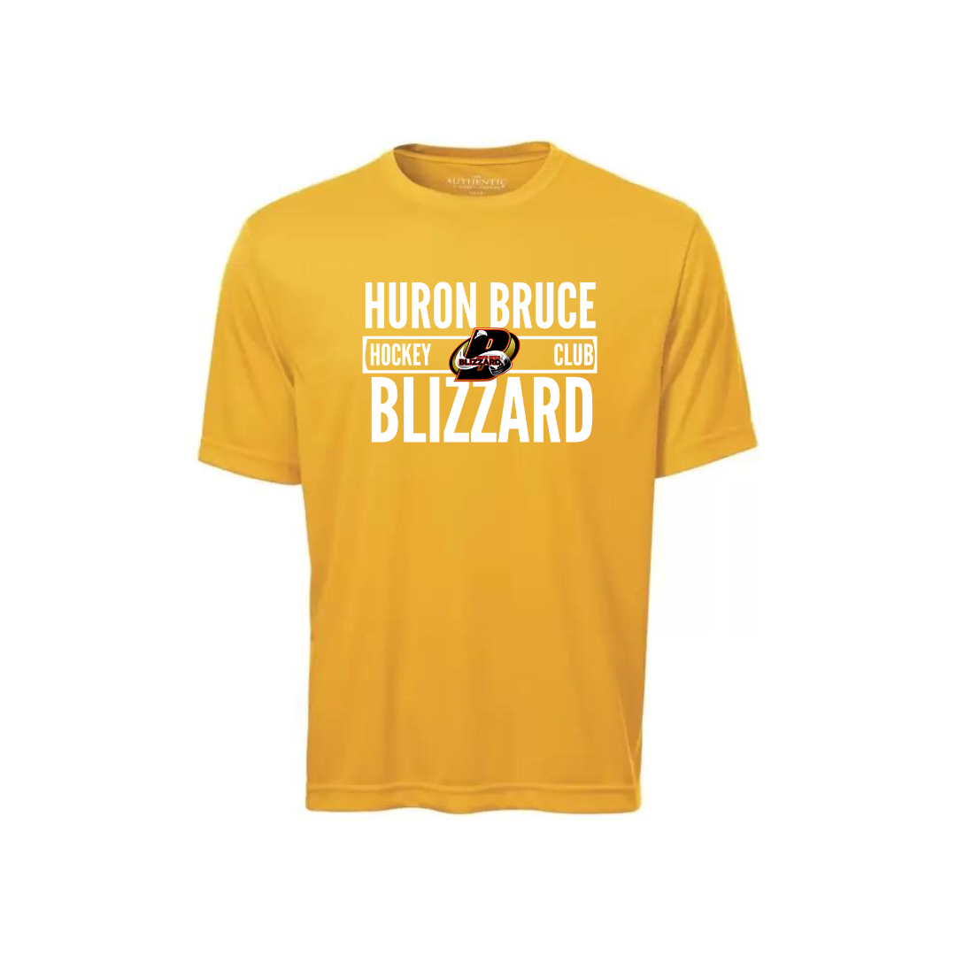 Hockey Club Graphic T Shirt - Huron Bruce Blizzards