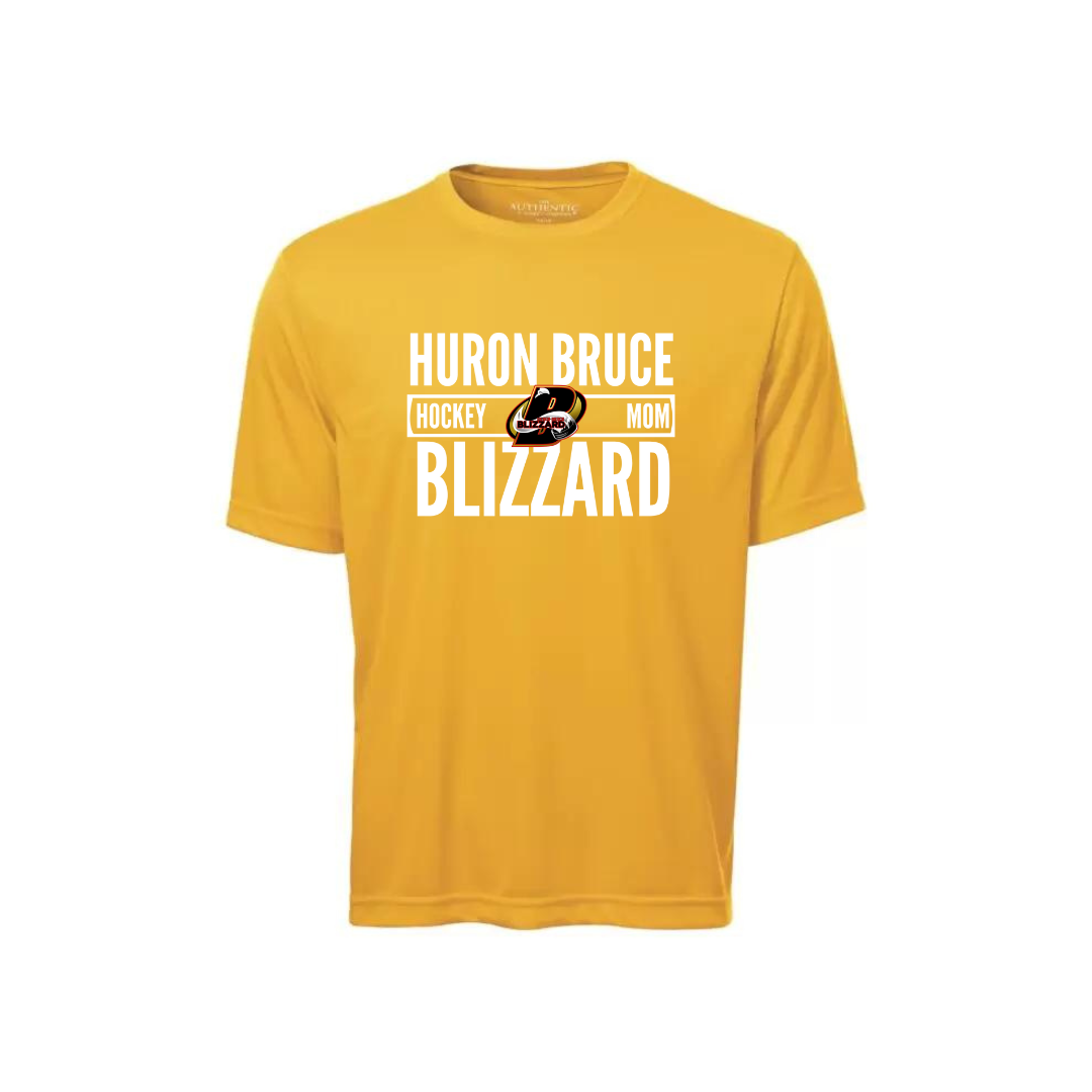 Hockey Mom Graphic T Shirt - Huron Bruce Blizzards