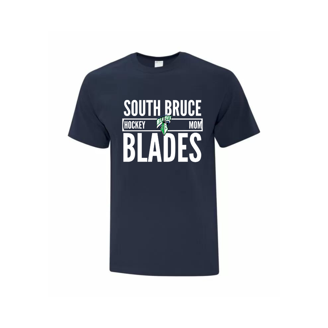 Hockey Mom Graphic T-Shirt - South Bruce Blades