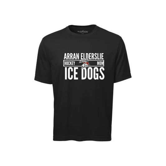 Hockey Mom Graphic T-Shirt - Arran Elderslie Ice Dogs