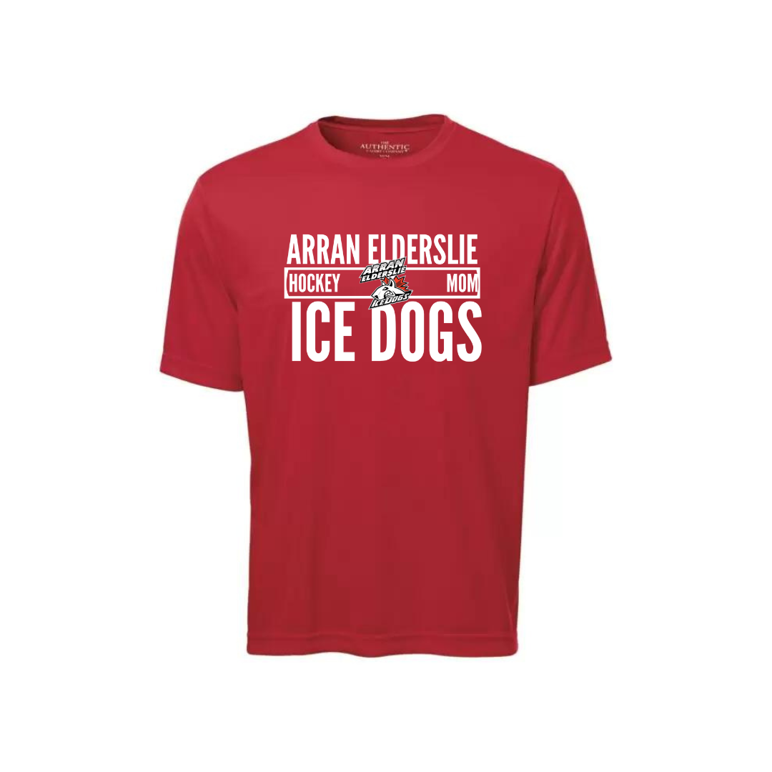 Hockey Mom Graphic T-Shirt - Arran Elderslie Ice Dogs