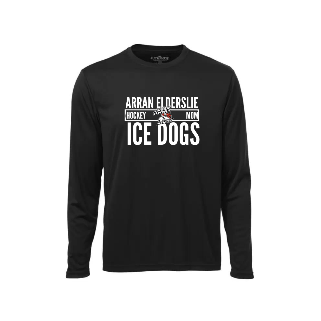 Hockey Mom Graphic Longsleeve - Arran Elderslie Ice Dogs