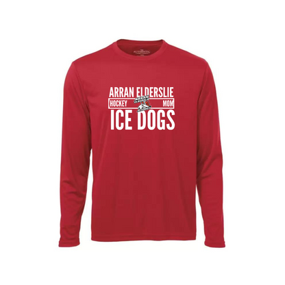 Hockey Mom Graphic Longsleeve - Arran Elderslie Ice Dogs