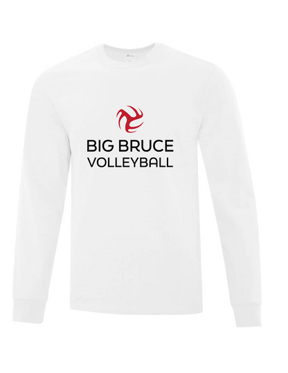 Cotton Long Sleeve - Big Bruce Volleyball