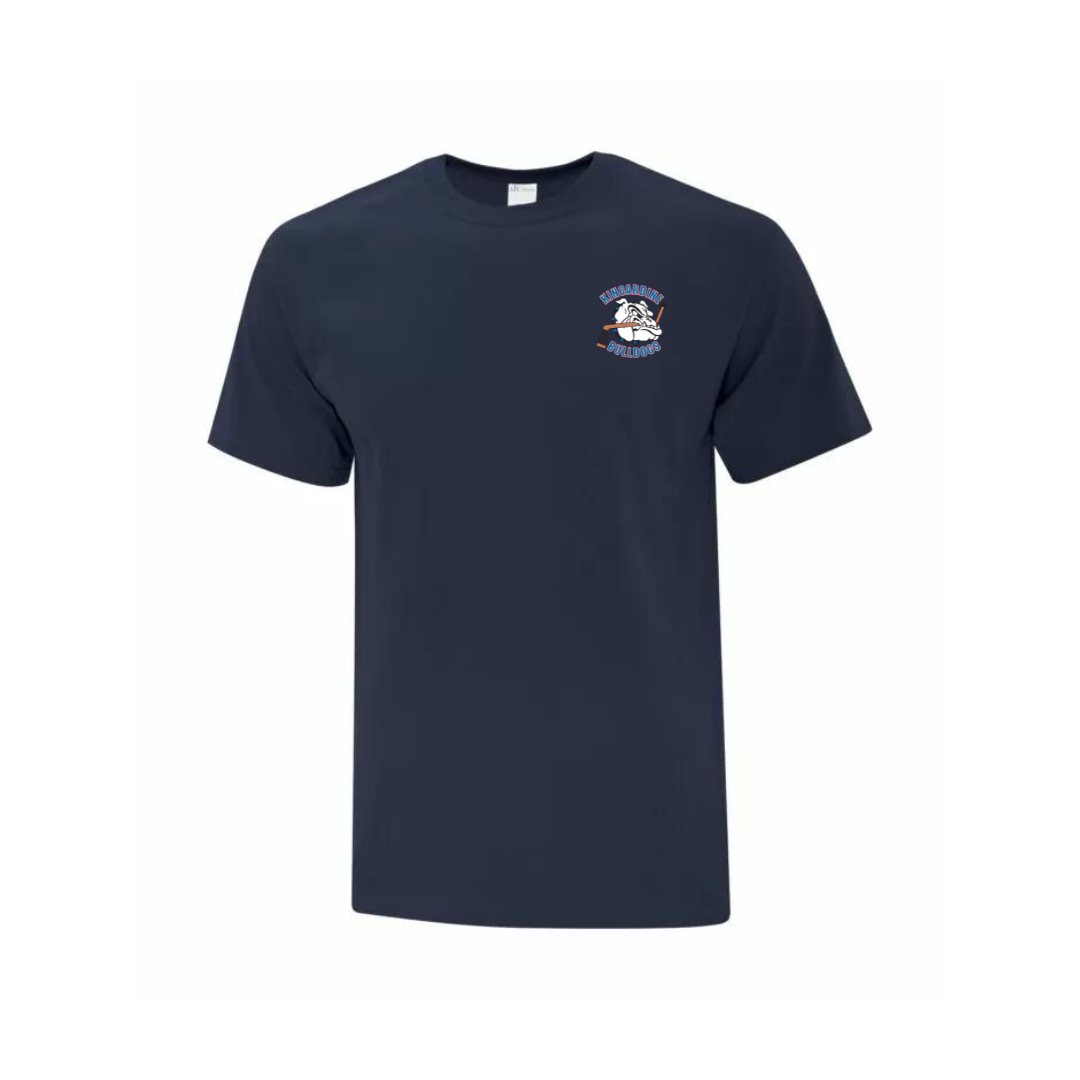 Cotton Left Chest T-Shirt - Kincardine Bulldogs