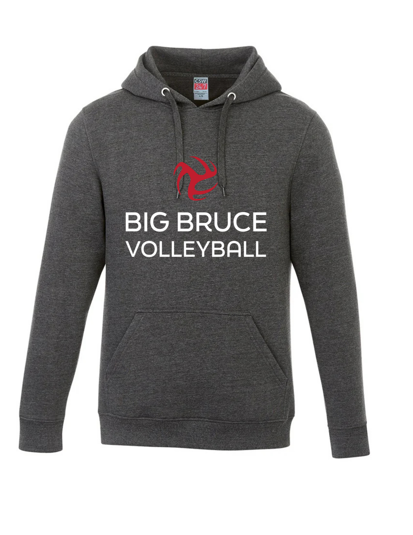 Full Chest Hoodie - Big Bruce Volleyball