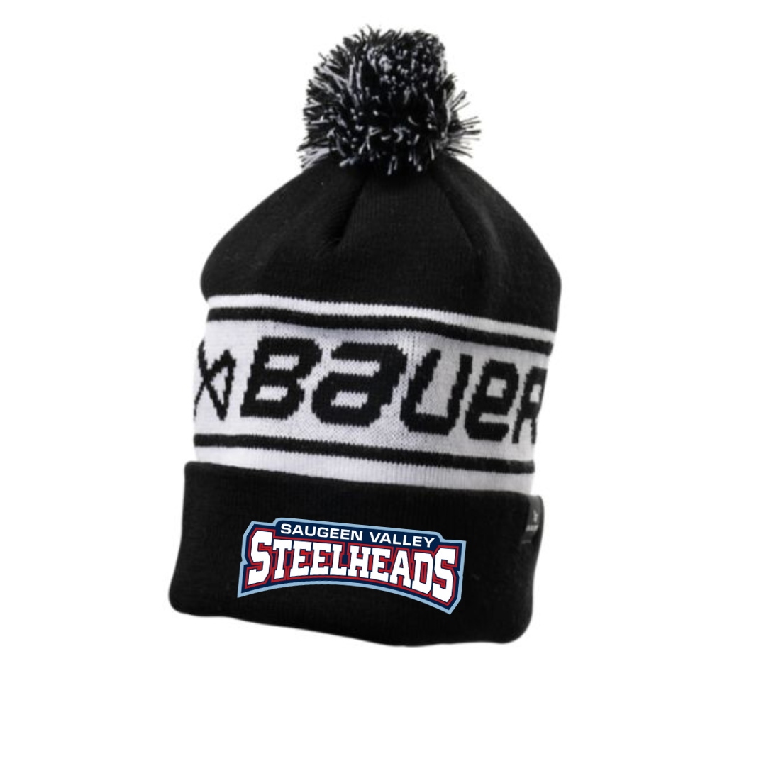 Bauer Pom Pom Toque - Saugeen Valley Steelheads