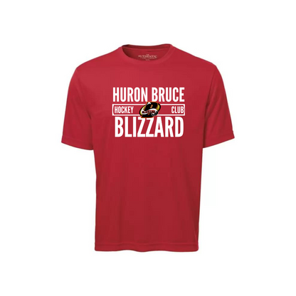 Hockey Club Graphic T-Shirt- Huron Bruce Blizzards