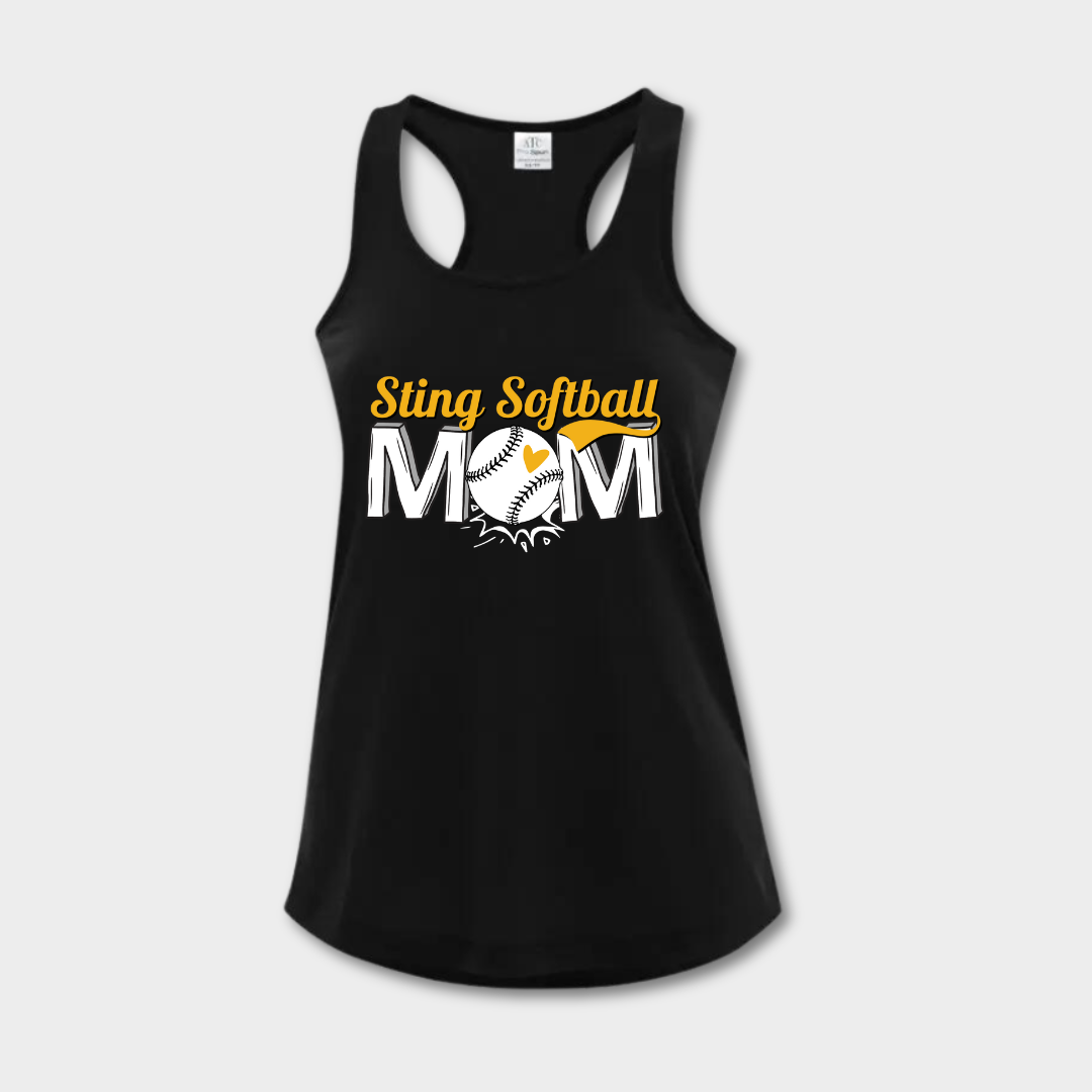 Women's Tank Top - Softball Sting Mom