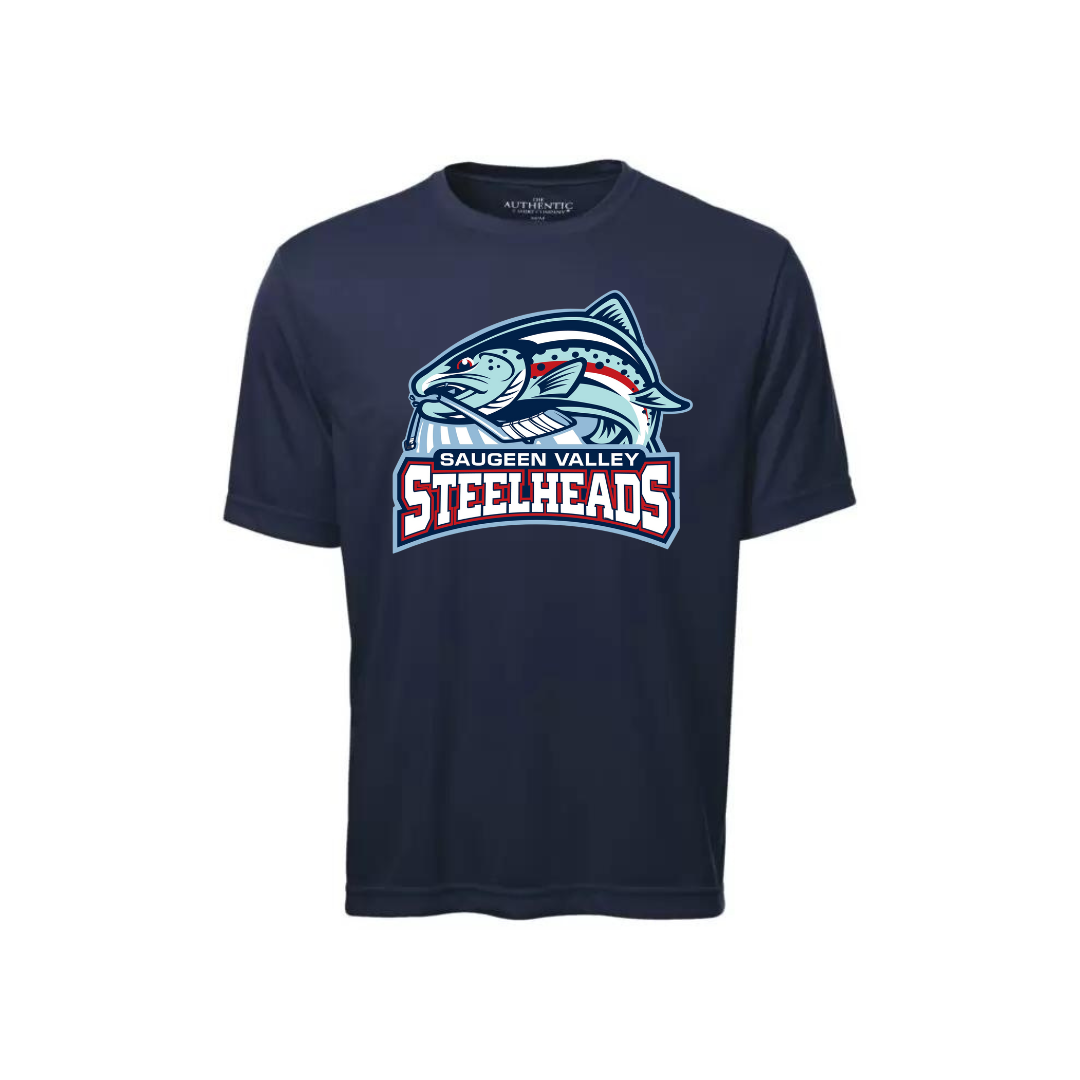 Polyester Full Chest T-Shirt - Saugeen Valley Steelheads