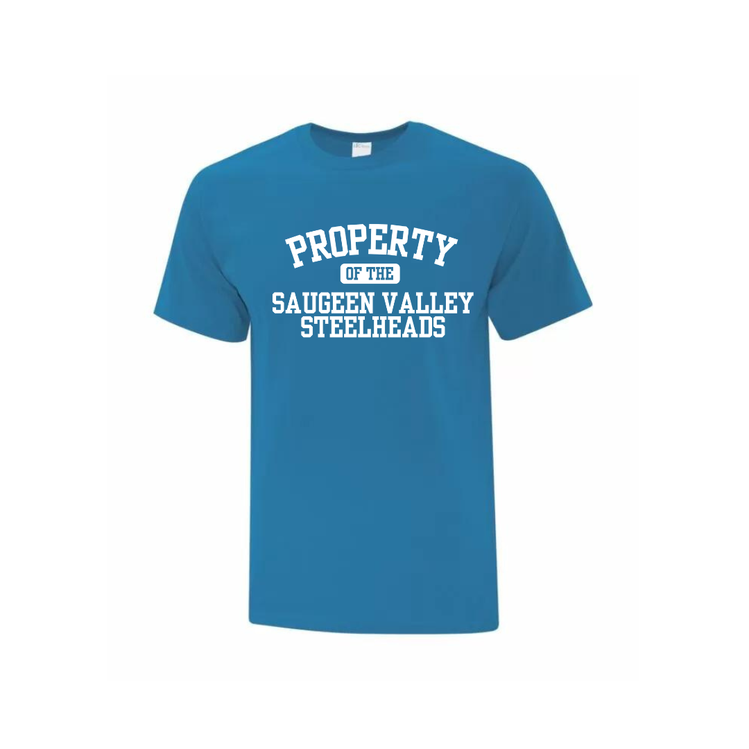 Property of Graphic T Shirt - Saugeen Valley Steelheads