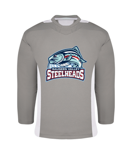 Practice Jersey with Name & Number on Back- [Saugeen Valley Steelheads]