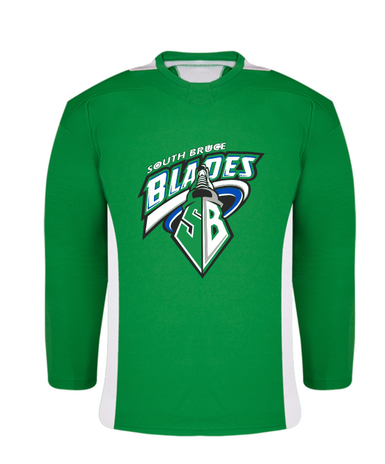 Practice Jersey with Just Logo on Front- South Bruce Blades