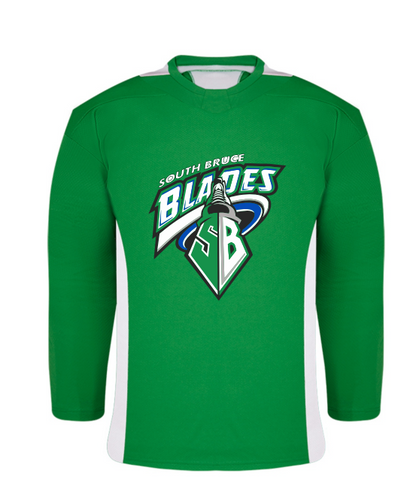 Practice Jersey with Just Logo on Front- South Bruce Blades